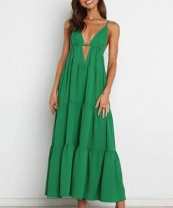 PUP42 Indigo Dress - Green