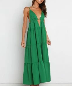 PUP42 Indigo Dress - Green