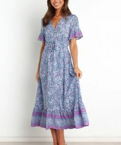 PUP61 Ivana Dress - Blue Dresses