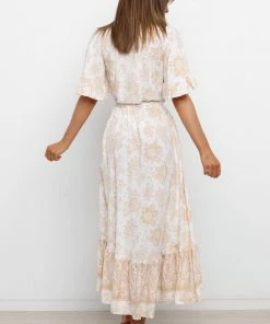 PUP52 Izzy Dress - Beige Dresses