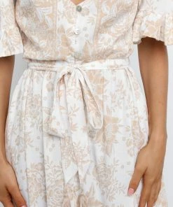 PUP52 Izzy Dress - Beige Dresses