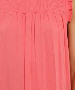 PUP49 Jamon Dress - Coral