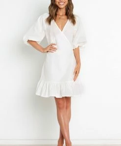 PUP3 Dresses Jaslynn Dress - White