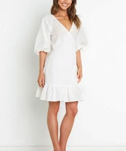 PUP3 Dresses Jaslynn Dress - White