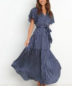 PUP50 Jasmine Dress - Navy Dresses