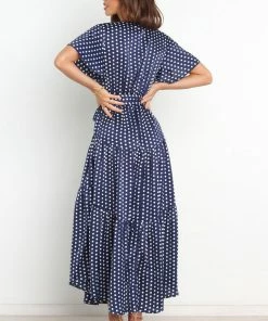 PUP50 Jasmine Dress - Navy Dresses