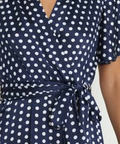 PUP50 Jasmine Dress - Navy Dresses