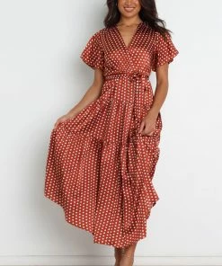 PUP50 Dresses Jasmine Dress - Rust