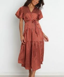 PUP50 Dresses Jasmine Dress - Rust