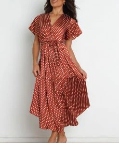 PUP50 Dresses Jasmine Dress - Rust