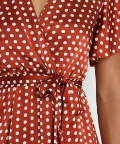 PUP50 Dresses Jasmine Dress - Rust