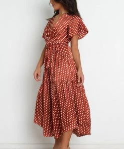 PUP50 Dresses Jasmine Dress - Rust