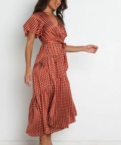 PUP50 Dresses Jasmine Dress - Rust