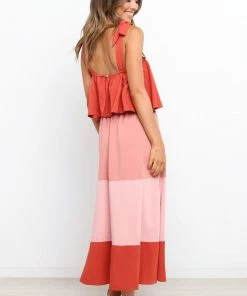 PUP49 Jayde Dress - Rust