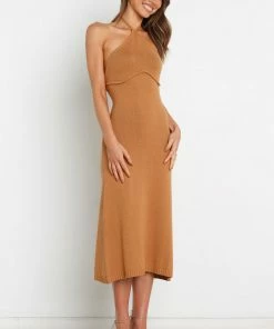 PUP3 Dresses Jaynie Dress - Tan