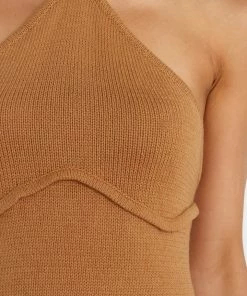 PUP3 Dresses Jaynie Dress - Tan