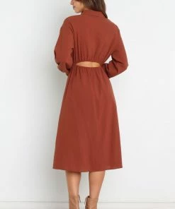 PUP61 Jenly Dress - Brown