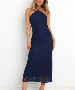 PUP58 Josie Dress - Navy Dresses