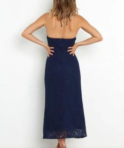 PUP58 Josie Dress - Navy Dresses