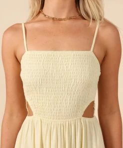 PUP8 Joslyn Midi Dress - Yellow