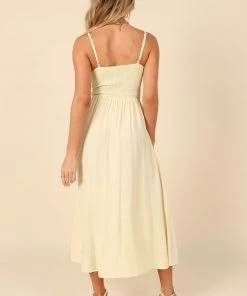 PUP8 Joslyn Midi Dress - Yellow