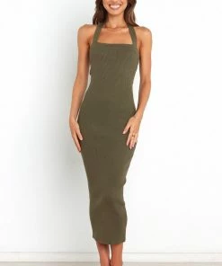 PUP44 Dresses Joyus Dress - Olive