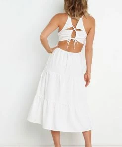 PUP61 Karine Dress - White