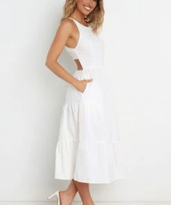 PUP61 Karine Dress - White