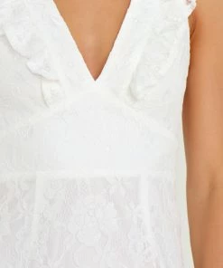 PUP58 Karley Dress - White Dresses