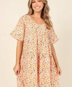 PUP24 Dresses Keily Dress - Orange
