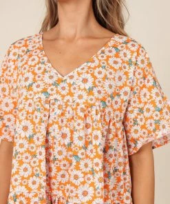 PUP24 Dresses Keily Dress - Orange