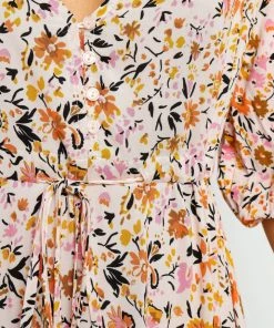 PUP49 Dresses Kelda Dress - Beige