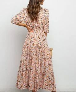 PUP49 Dresses Kelda Dress - Beige