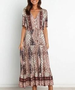 PUP62 Kendra Dress - Brown