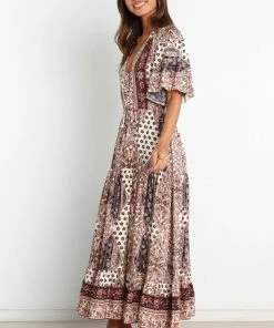 PUP62 Kendra Dress - Brown