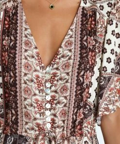 PUP62 Kendra Dress - Brown