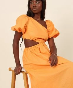 PUP56 Kenzy Dress - Orange