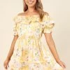 PUP4 Kylin Dress - Yellow