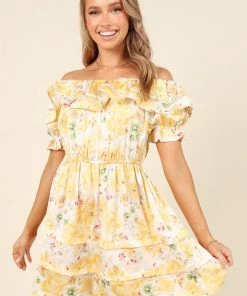 PUP4 Kylin Dress - Yellow