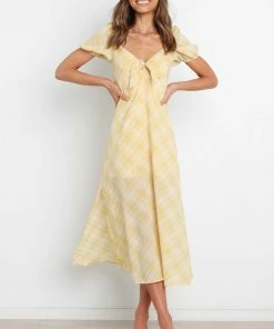 PUP56 Lalani Dress - Yellow Dresses