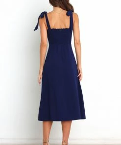 PUP3 Laurel Dress - Navy Dresses