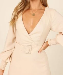 PUP9 Laurent Dress - Sand