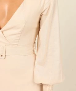 PUP9 Laurent Dress - Sand