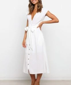 PUP8 Layla Dress - White Dresses