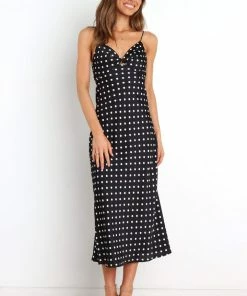 PUP14 Lia Dress - Black Spot Dresses