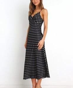 PUP14 Lia Dress - Black Spot Dresses