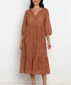 PUP8 Dresses Loreva Dress - Brown