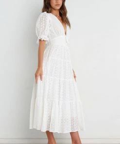 PUP3 Louisa Dress - White