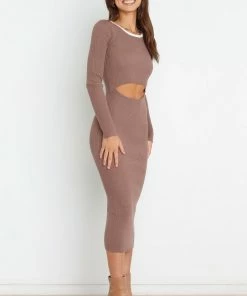 PUP14 Luciana Dress - Mocha Dresses