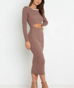 PUP14 Luciana Dress - Mocha Dresses
